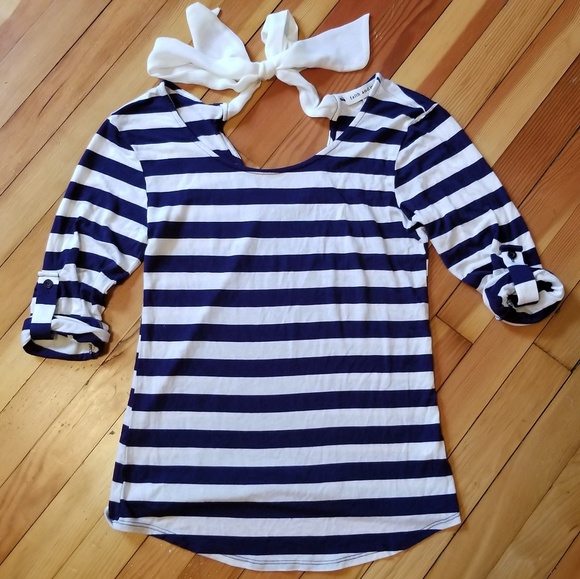 faith and joy Tops - 4/$20! Scoop neck & striped halter shirt 🌟